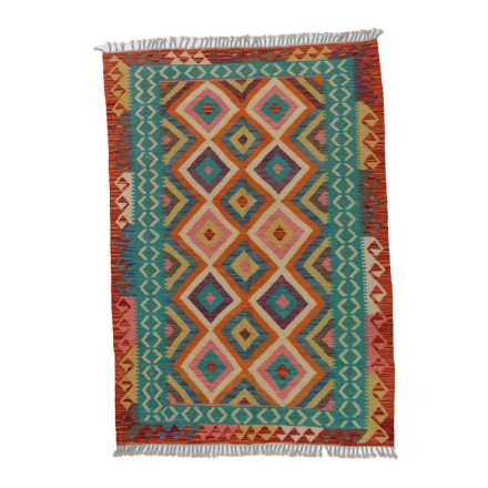 Koberec Kelim Chobi 124x174 ručně tkaný afghánský kilim z vlny