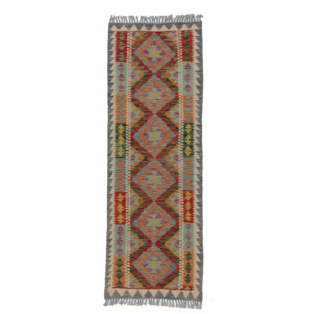 Koberec Kilim Chobi 68x195 ručně tkaný afghánský kilim z vlny