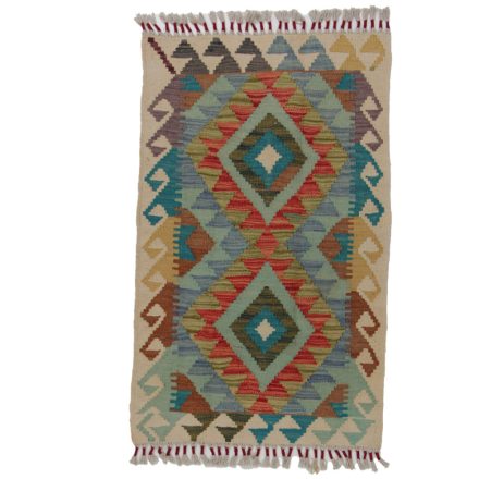 Kilimový koberec Chobi 92x58 ručně tkaný vlněný kilim