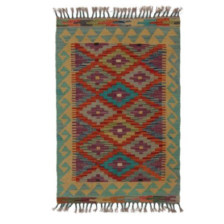 Koberec Kilim Chobi 64x95 ručně tkaný afghánský kilim z vlny