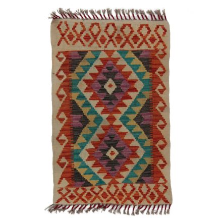 Koberec Kilim Chobi 62x96 ručně tkaný afghánský kilim z vlny