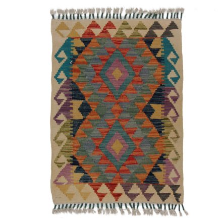 Koberec Kilim Chobi 60x84 ručně tkaný afghánský kilim z vlny