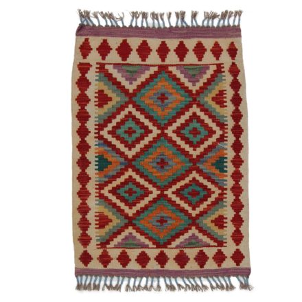 Koberec Kilim Chobi 65x91 ručně tkaný afghánský kilim z vlny