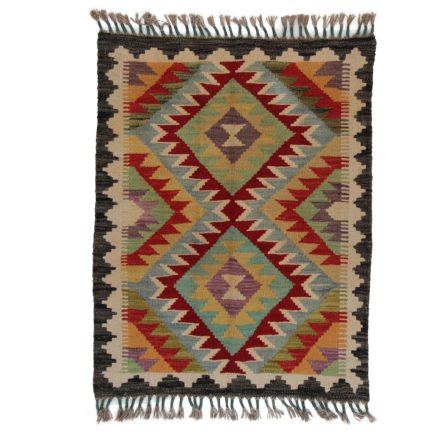 Koberec Kilim Chobi 84x65 ručně tkaný afghánský kilim z vlny