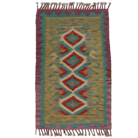 Koberec Kilim Chobi 94x58 ručně tkaný afghánský kilim z vlny