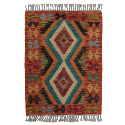 Koberec Kilim Chobi 87x65 ručně tkaný afghánský kilim z vlny