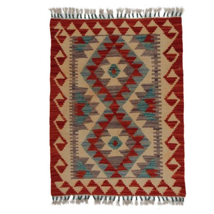 Koberec Kelim Chobi 88x67 ručně tkaný afghánský kilim z vlny