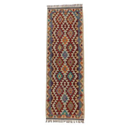 Koberec Kilim Chobi 66x194 ručně tkaný afghánský kilim z vlny