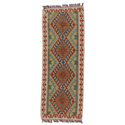 Koberec Kelim Chobi 76x202 ručně tkaný afghánský kilim z vlny