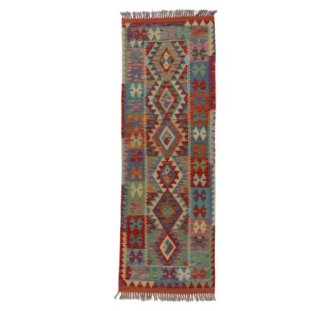 Koberec Kelim Chobi 76x220 ručně tkaný afghánský kilim z vlny