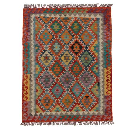 Koberec Kilim Chobi 190x151 ručně tkaný afghánský kilim z vlny