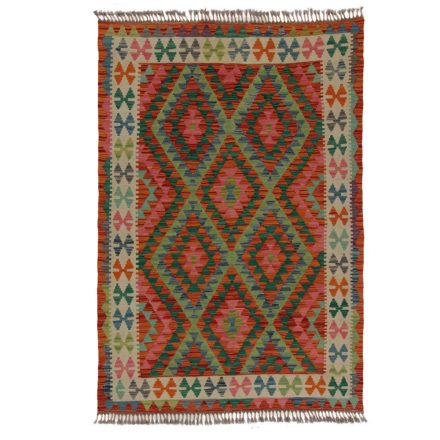 Koberec Kilim Chobi 118x186 ručně tkaný afghánský kilim z vlny