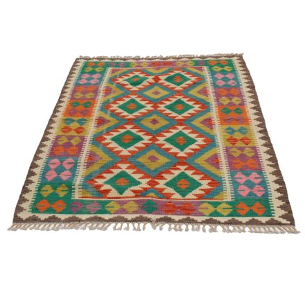 Koberec Kilim Chobi 183x120 ručně tkaný afghánský kilim z vlny