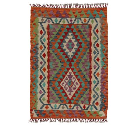 Koberec Kelim Chobi 103x146 ručně tkaný afghánský kilim z vlny