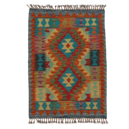 Koberec Kilim Chobi 115x86 ručně tkaný afghánský kilim z vlny