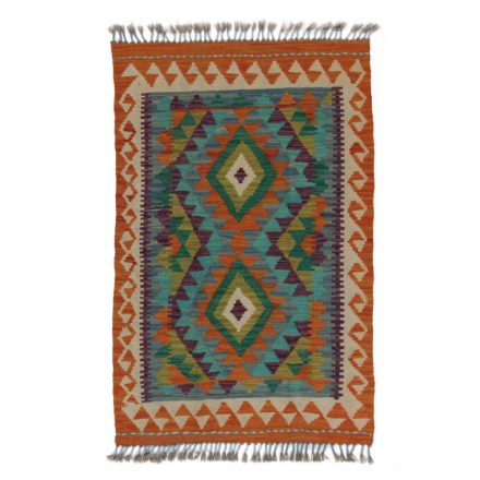 Koberec Kilim Chobi 81x125 ručně tkaný afghánský kilim z vlny