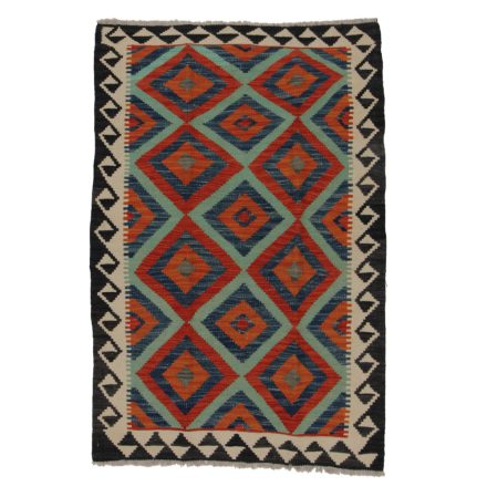 Koberec Kilim Chobi 126x87 ručně tkaný afghánský kilim z vlny