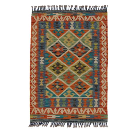 Koberec Kilim Chobi 105x154 ručně tkaný afghánský kilim z vlny