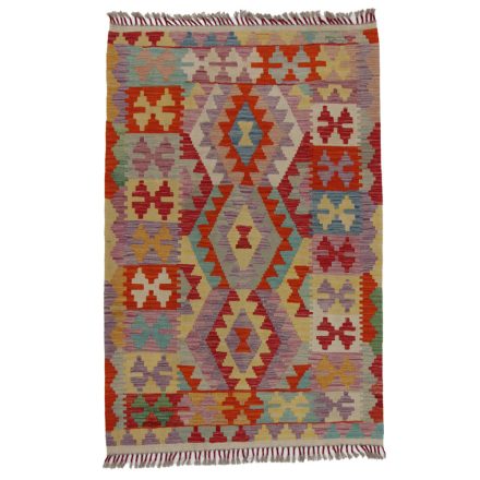 Koberec Kilim Chobi 152x101 ručně tkaný afghánský kilim z vlny