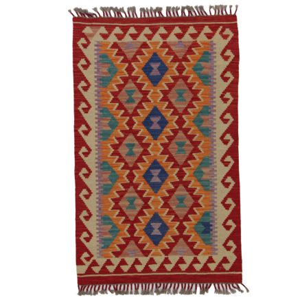 Koberec Kelim Chobi 125x77 ručně tkaný afghánský kilim z vlny