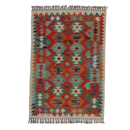 Koberec Kilim Chobi 147x100 ručně tkaný afghánský kilim z vlny