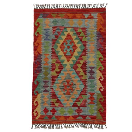 Koberec Kilim Chobi 125x81 ručně tkaný afghánský kilim z vlny