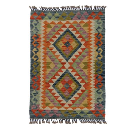 Koberec Kilim Chobi 126x86 ručně tkaný afghánský kilim z vlny