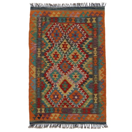 Koberec Kilim Chobi 150x102 ručně tkaný afghánský kilim z vlny