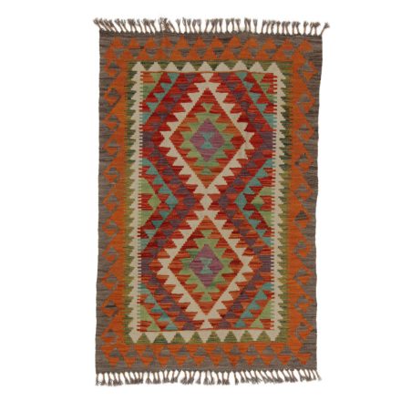 Koberec Kilim Chobi 83x126 ručně tkaný afghánský kilim z vlny