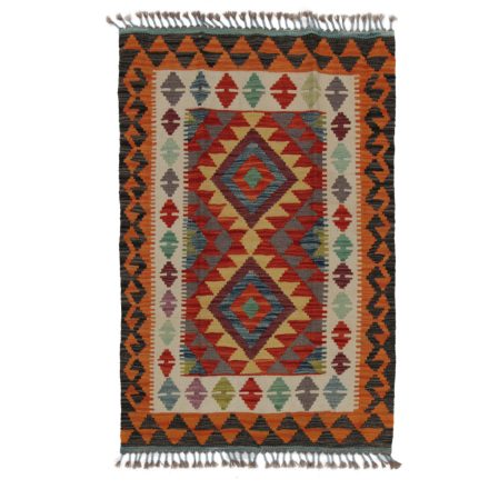 Koberec Kilim Chobi 84x124 ručně tkaný afghánský kilim z vlny