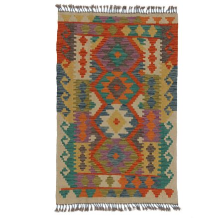 Koberec Kilim Chobi 83x128 ručně tkaný afghánský kilim z vlny