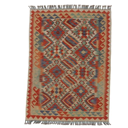 Koberec Kilim Chobi 115x156 ručně tkaný vlněný koberec kilim