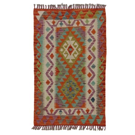 Koberec Kilim Chobi 131x81 ručně tkaný afghánský kilim z vlny