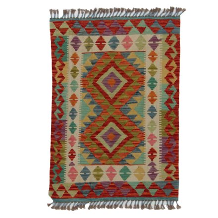 Koberec Kilim Chobi 119x84 ručně tkaný afghánský kilim z vlny