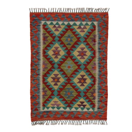 Koberec Kilim Chobi 80x112 ručně tkaný afghánský kilim z vlny