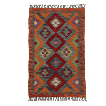 Koberec Kilim Chobi 125x79 ručně tkaný afghánský kilim z vlny