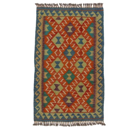 Koberec Kelim Chobi 125x78 ručně tkaný afghánský kilim z vlny