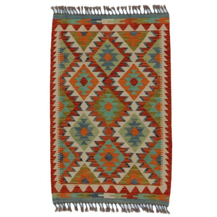 Koberec Kilim Chobi 122x80 ručně tkaný afghánský kilim z vlny