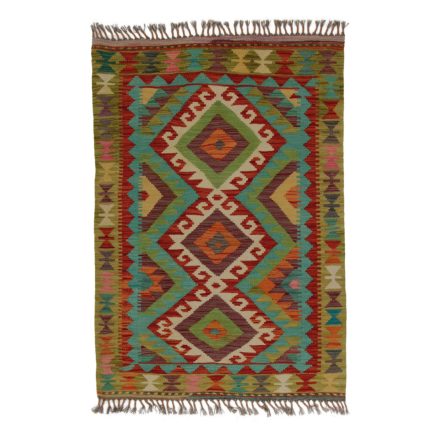 Koberec Kelim Chobi 92x132 ručně tkaný afghánský kilim z vlny