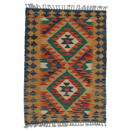 Koberec Kilim Chobi 111x81 ručně tkaný afghánský kilim z vlny