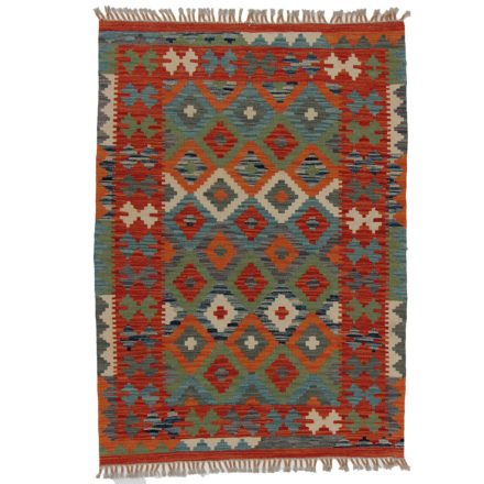 Koberec Kilim Chobi 105x147 ručně tkaný vlněný koberec kilim