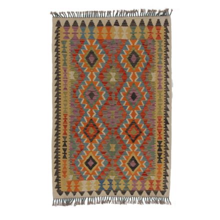 Koberec Kelim Chobi 104x153 ručně tkaný afghánský kilim z vlny