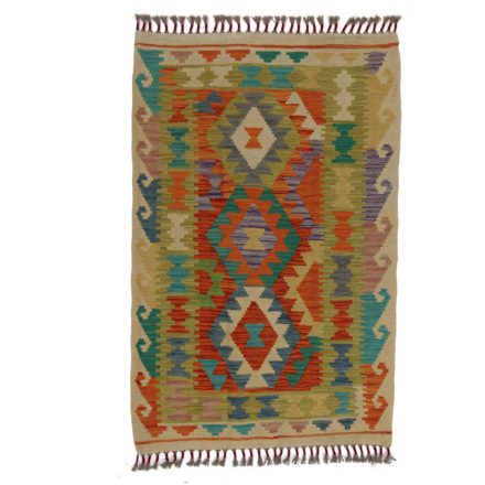 Koberec Kelim Chobi 85x132 ručně tkaný afghánský kilim z vlny