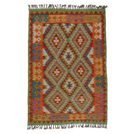 Koberec Kelim Chobi 106x154 ručně tkaný afghánský kilim z vlny