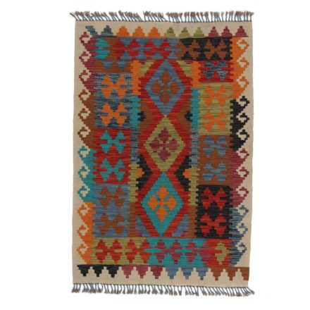 Koberec Kilim Chobi 100x146 ručně tkaný afghánský kilim z vlny