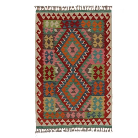 Koberec Kilim Chobi 100x151 ručně tkaný afghánský kilim z vlny