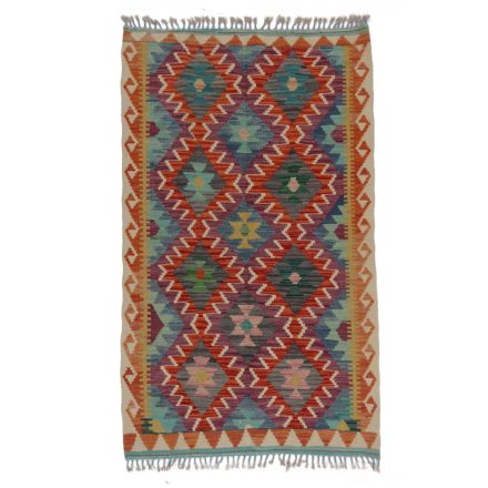 Koberec Kilim Chobi 98x161 ručně tkaný afghánský kilim z vlny