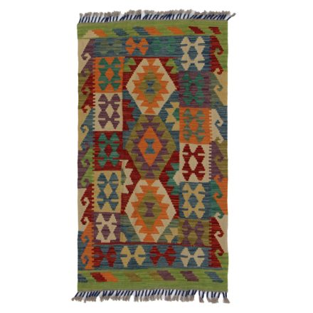 Koberec Kelim Chobi 125x70 ručně tkaný afghánský kilim z vlny