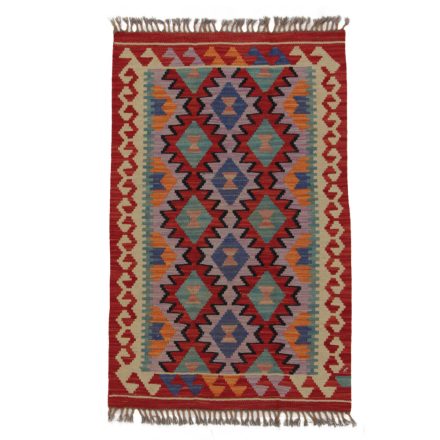 Koberec Kelim Chobi 123x78 ručně tkaný afghánský kilim z vlny