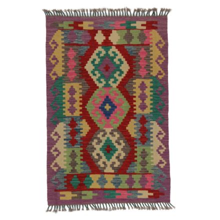 Koberec Kelim Chobi 83x124 ručně tkaný afghánský kilim z vlny